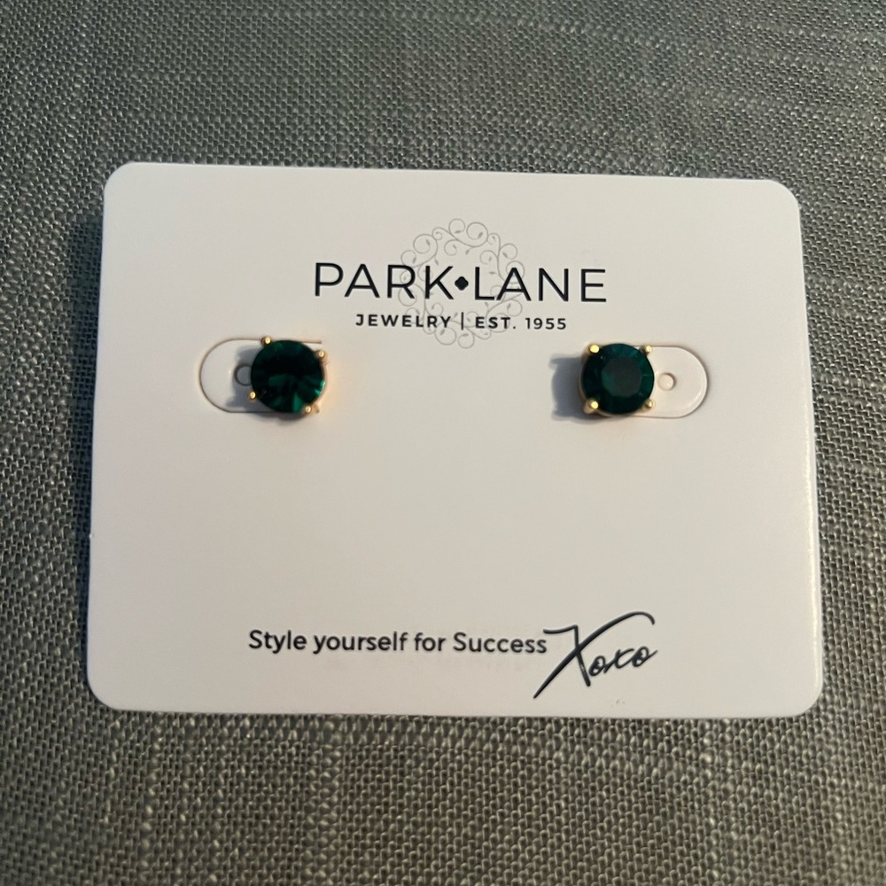 🎃Park Lane Emerald Impression Earrings